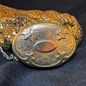 Elegant Vintage Gold and Silver Clutch